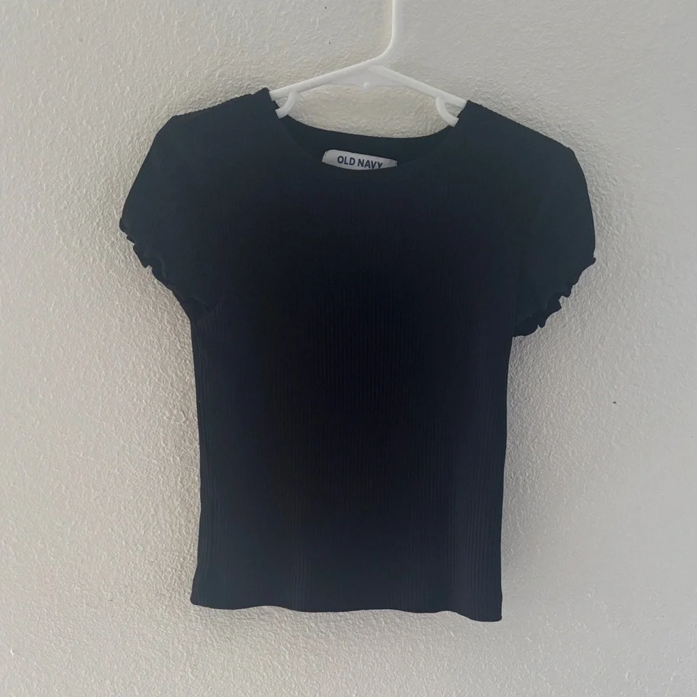 Old Navy Kids Black‎ Short Sleeve Tee
